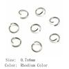 Wedding Anniversary Jewelry Materials Open Jump Rings 5 Colors 6 Sizes Accessories Parts Souvenir Accessories Parts