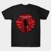 Camiseta Estampada Negra para Hombre Vecna Stranger Things Hellfire Club 001 El Otro Lado Impresión en Papel de Transferencia Sin Corte Camiseta de Algodón