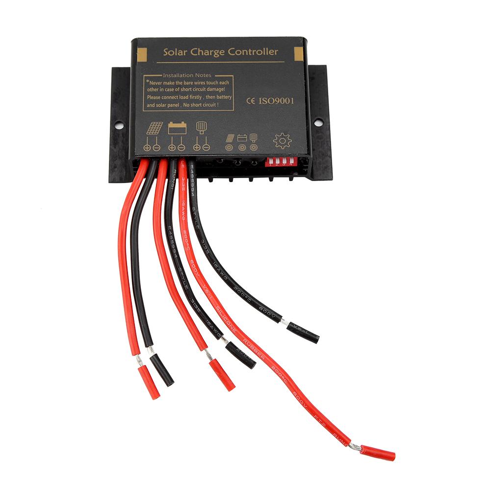 Waterproof Durable Solar Charge Controller Safe Protection for Street Lamp System 12V 24V