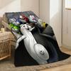 D-Danganronpa Anime Game Throw Lightweight 240g Flannel Blanket Soft Skin-friendly for Summer Cooling