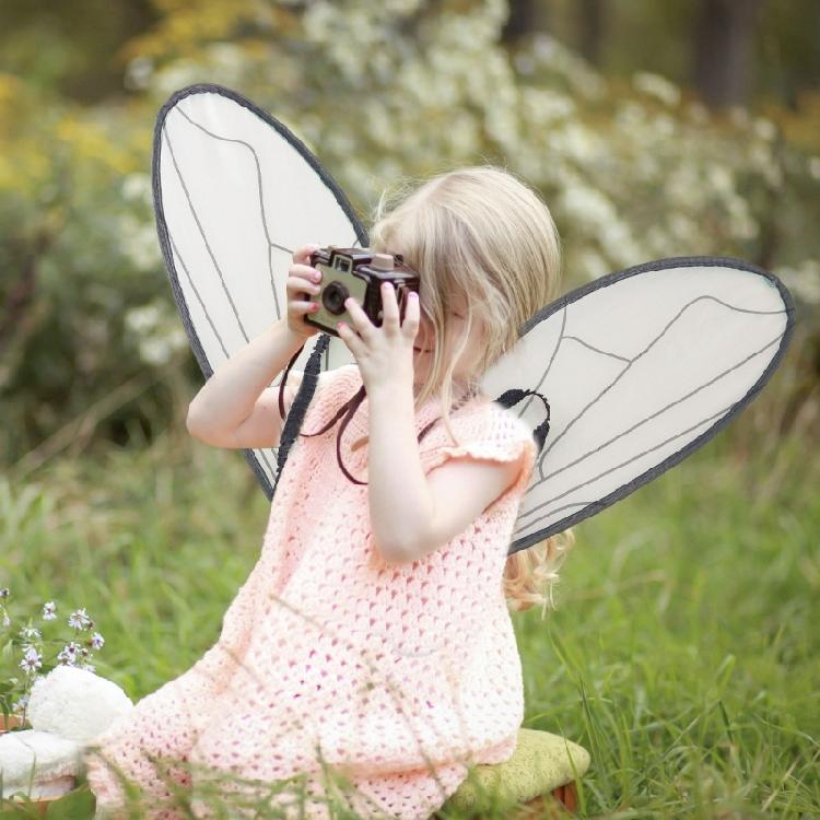 Folding Butterfly Fairys Wing Butterfly Wing Dressing Up Birthday Party Favors Halloween Costume Angel Wing for Women