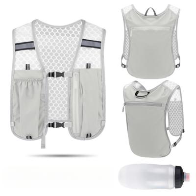 Running Hydration Vest ,Lightweight Insulated Pack with 550ml Soft Flask Daypack for Hiking Trail Running Cycling Race Marathon for Women Men