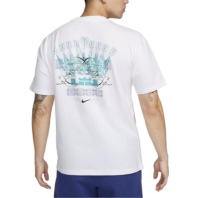 New Nike T Shirts Men's White FJ2351-100