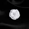 Xiaoxiangfeng Camellia Brooch, A High-end Feminine Charm, Retro and Versatile Brooch, Elegant and Grand Coat Pin