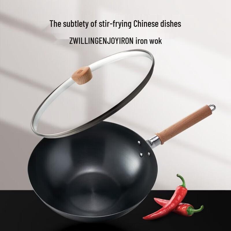 

ZWILLING Enjoy Stainless Steel Wok with Glass Lid