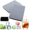 Silicone Ice Cube Tray with Lid 15&24 Cavity Flexible Mold for Ice Cubes Chocolate Jelly Microwave Oven Freezer Safe Baking