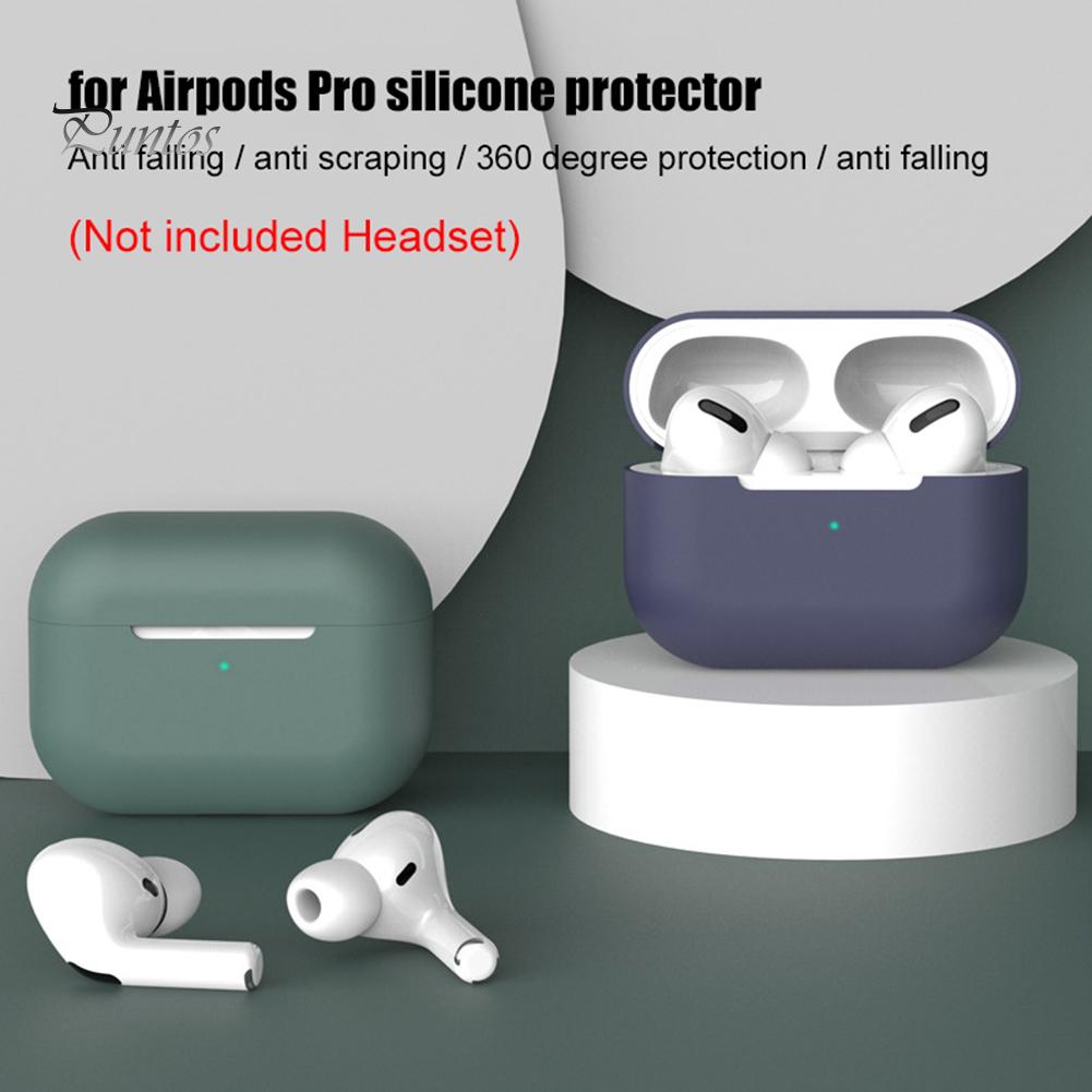 For AirPods Pro 3 Earphone Silicone Bluetooths Protective Case Cover Storage Box