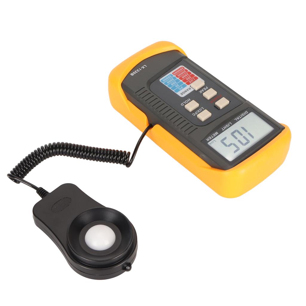 LX1330B Light Meter Split Type Digital Illuminance Meter High Accuracy Photometer Range Up To 200,00