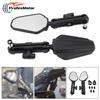 For YAMAHA Motorcycle Rear View Mirrors Foldable Rear View TENERE 700 Tenere700 Adventure ADV For Xt660z Xt1200 Tracer 9 GT