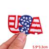New America's 250th Anniversary Embroidered Patches DIY Iron On Patches For Clothing Statue Of Liberty Flag Eagle Patch Armband