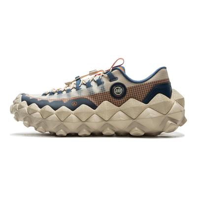 Li Ning Anb X Scarpe Casual Leggere ad Alta Resilienza Antiscivolo Resistenti all'Usura a Taglio Basso Unisex Sneakers Grigio Pelliccia di Coniglio AZGV113-6