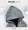 Men's Reflective Hooded Windbreaker: Cross-Border Outdoor Streetwear Casual Jacket with Custom Logo
