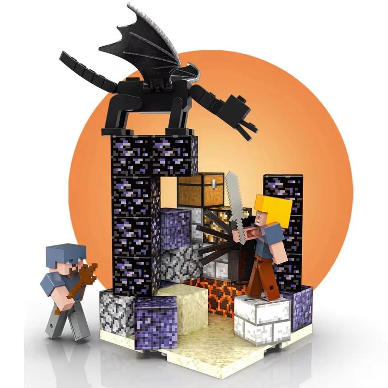 Kbox Mini Magnetic Building Blocks Set: STEM Toys with Multiple Mini World Scenes - ABS Magnetic Cubes as Holiday Gifts