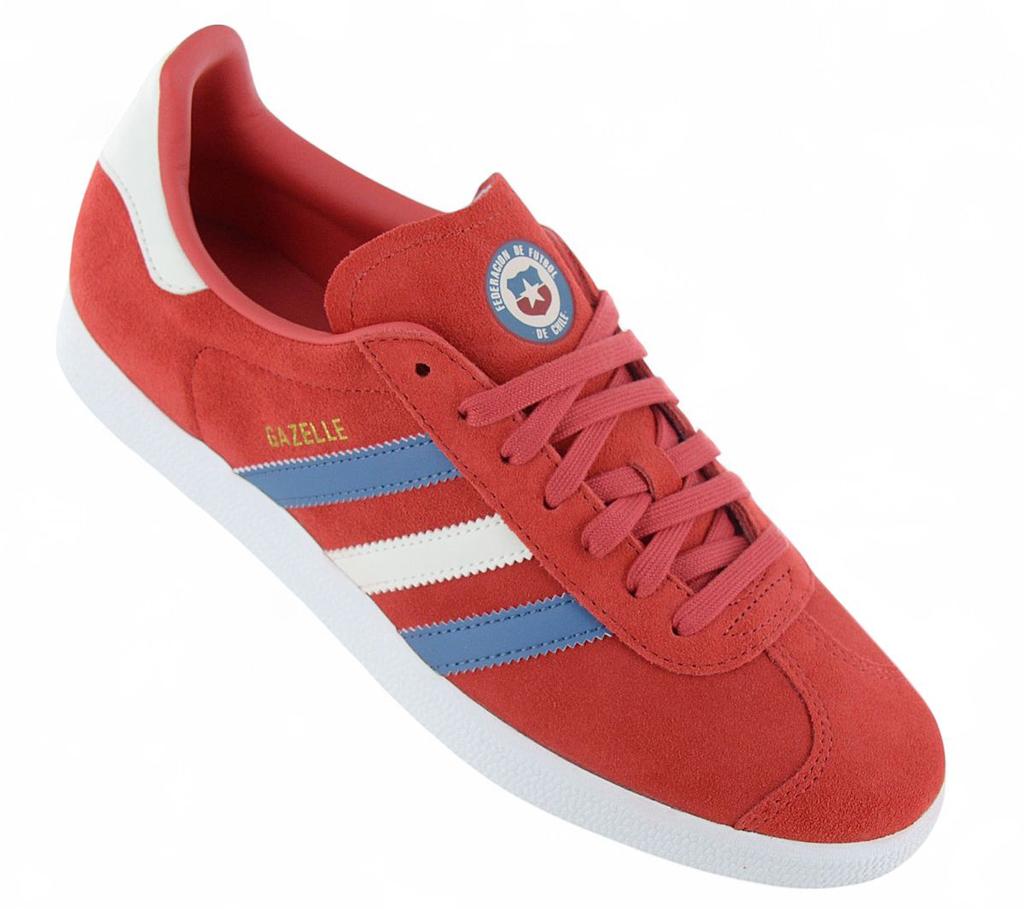 Adidas Originals Gazelle Chile - Herren Sneakers Schuhe Rot IF6827 ORIGINAL