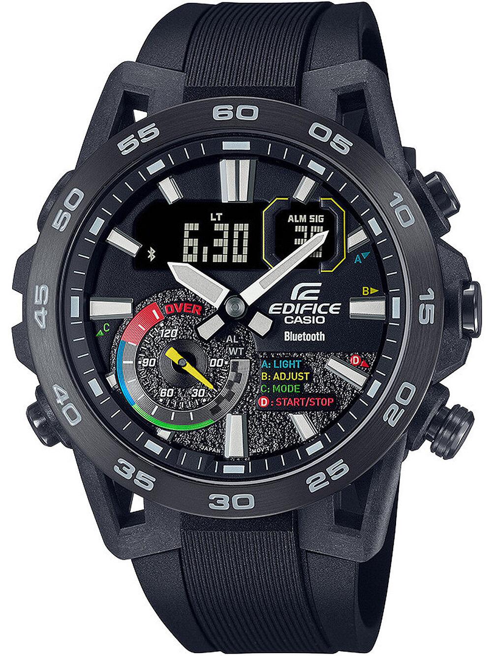 

Zegarek Męski Casio EDIFICE 48mm ECB-40MP-1A Bluetooth + BOX