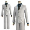 HOLOUN Jujutsu JJK Manga Anime Nanami Kento Costum Cosplay Perucă Costum Vestă Pantaloni Uniforme Rose Net Sintetic Halloween Crăciun