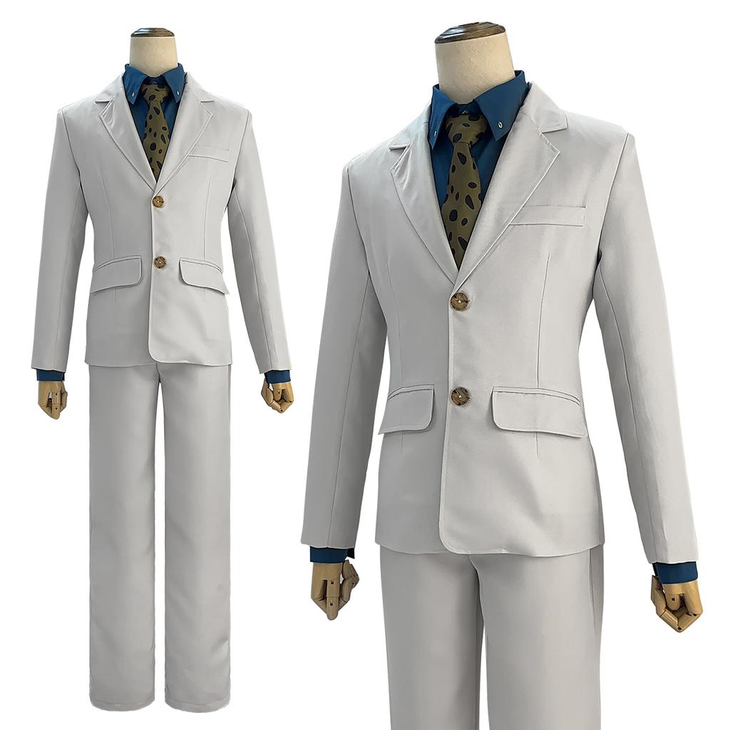 HOLOUN Jujutsu JJK Manga Anime Nanami Kento Cosplay Costume Wig Suit Vest Pants Uniform Rose Net Synthetic Halloween Christmas
