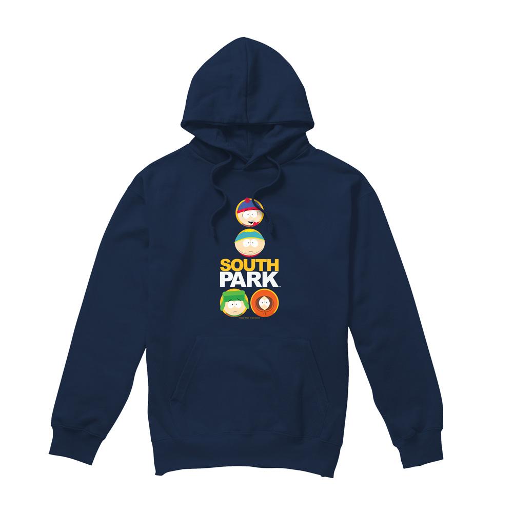 South Park Mens Solid Circles Hoodie