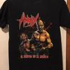 HIRAX Band Black Full Size Heavy Cotton Shirt Short Sleeve AE181