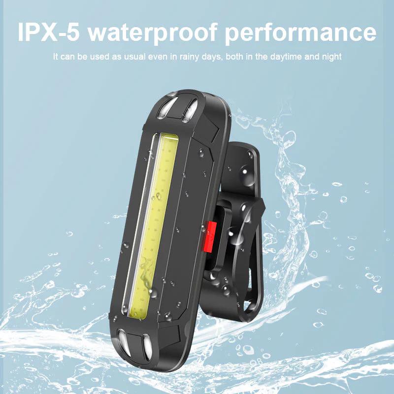 Mini Led Bicycle Tail Light Waterproof Rear Lamp Energy Saving Bright Light 120° Adjustable Cycling Safety Light