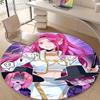 1pc KPop Demon Hunters MIRA3 Design Printed Area Round Carpet for Bedroom Living Room Home Decor Rugs Mat Non Slip Mat Rug for Bedside