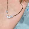 Fashion Chain Moon Crystal Bracelet For Women Charm Chain Bracelet Party Wedding Jewelry Birthday Gift