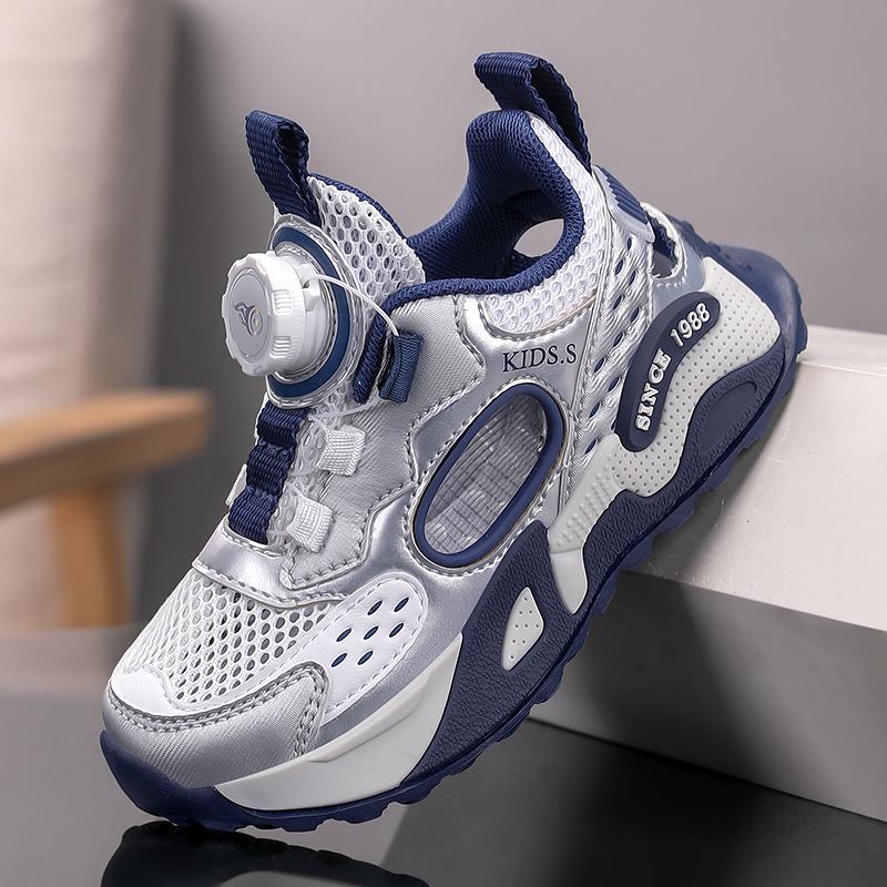 Girls' Summer Mesh Breathable Running Shoes - Casual Sports Footwear for Children