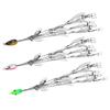 12 Bladed Umbrella Rig Fishing MultiLure and Baits Rigs with Swivels Artificial Bait Kit