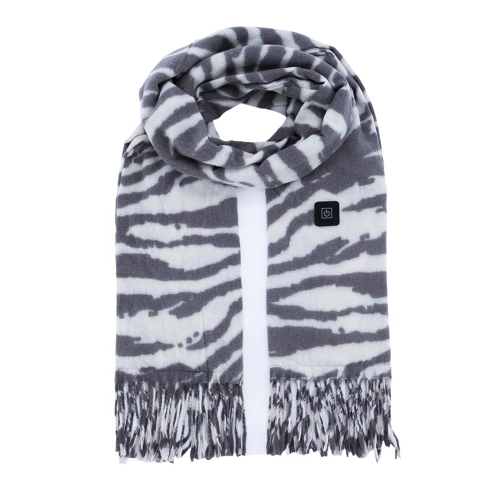 Heated Scarf Plaid Neck Warmer for Men and Women, Winter ( Bank Not Included)