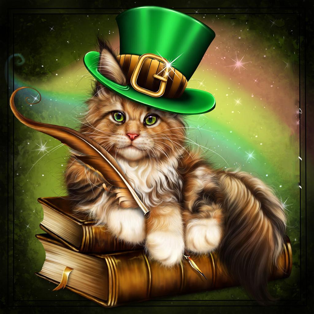 5D DIY Diamond Painting Cat Cross Stitch Set Diamond Embroidery Animal Needlework Mosaic New Arrival Handmade Gift