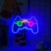 Gamer Neon Sign Lights, LED Game Controller Neon Sign for Gamer Room Decor, USB Or Battery Powered Gaming Neon Sign Table Lamp