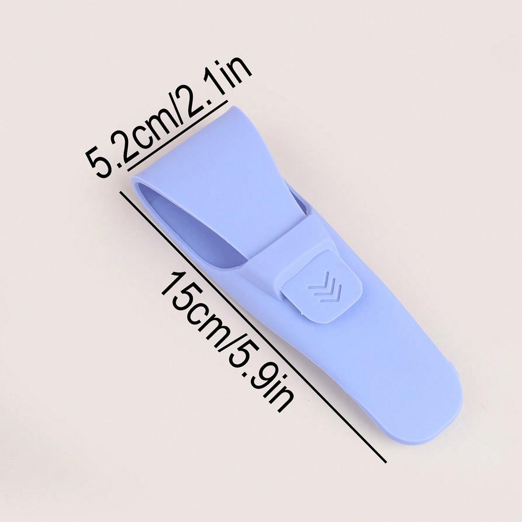 1PC-Silicone Razor Portable Holder Box Manual Shaver Protector Cover Portable Waterproof Shaving Accessories Razor Storage Box