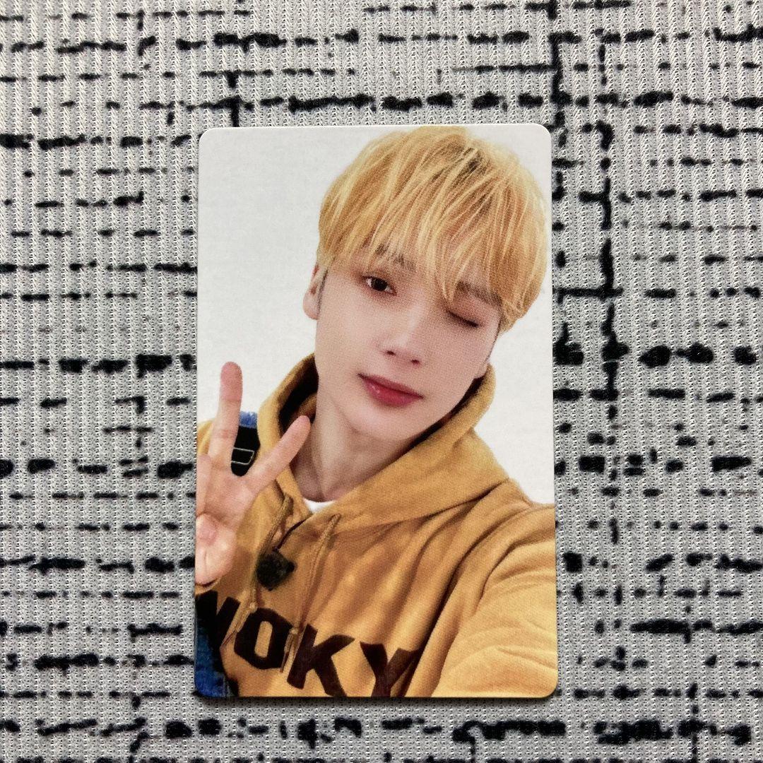 

[USED] TXT Hueningkai MOA fc trading card happy together quiz
