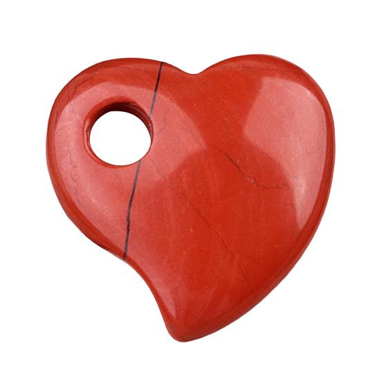 Natural Quartz Heart Palm Stone Cute Mini Polished Love Shaped Healing Stone with Hanging Hole for Reiki Meditation Gifts