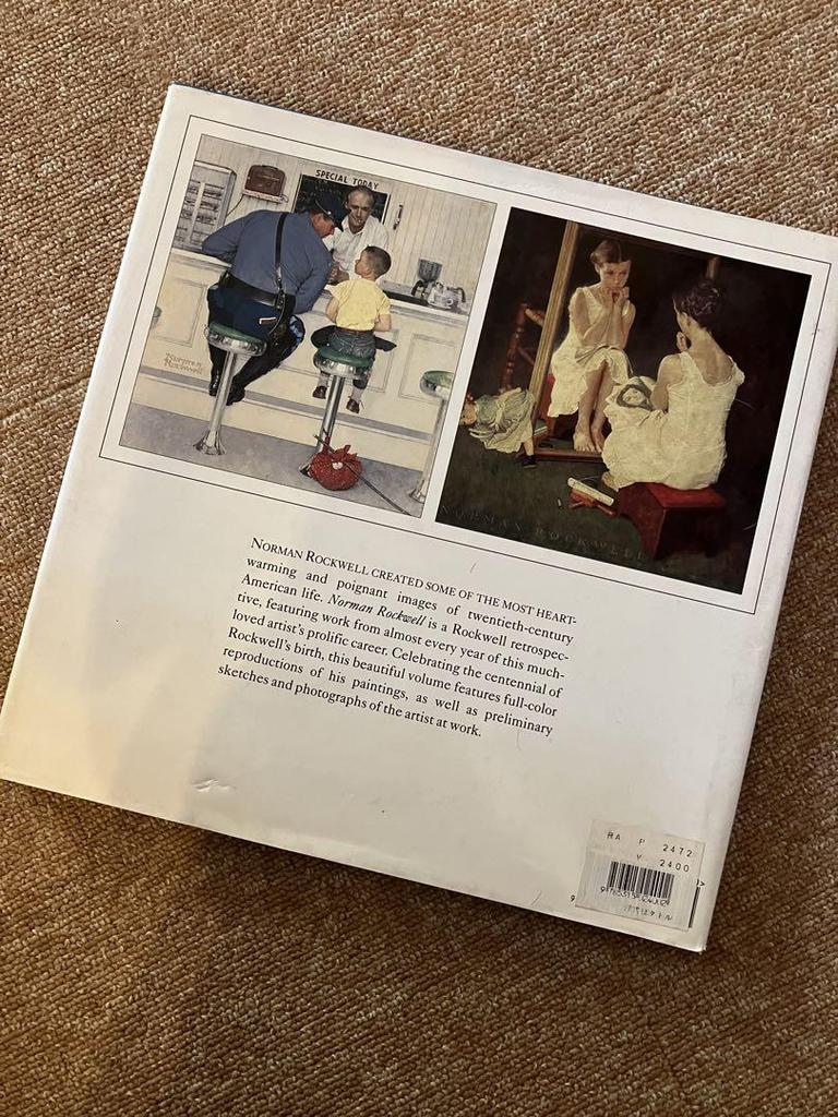 [USED] Norman Rockwell Norman Rockwell Art Collection Illustrations Foreign Book