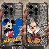 Graffiti M-Mickey Minnies Plating Phone Case For Google Pixel 10 9 8 7 9a 8a 7a Pro XL 5G Anti Fall Airbag