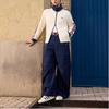 adidas Originals Stand Collar Zipper Striped Knit Jacket Men Jackets KY5769