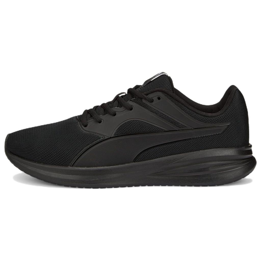 Puma Transport Triple Black Unisex Sneakers 377028-05