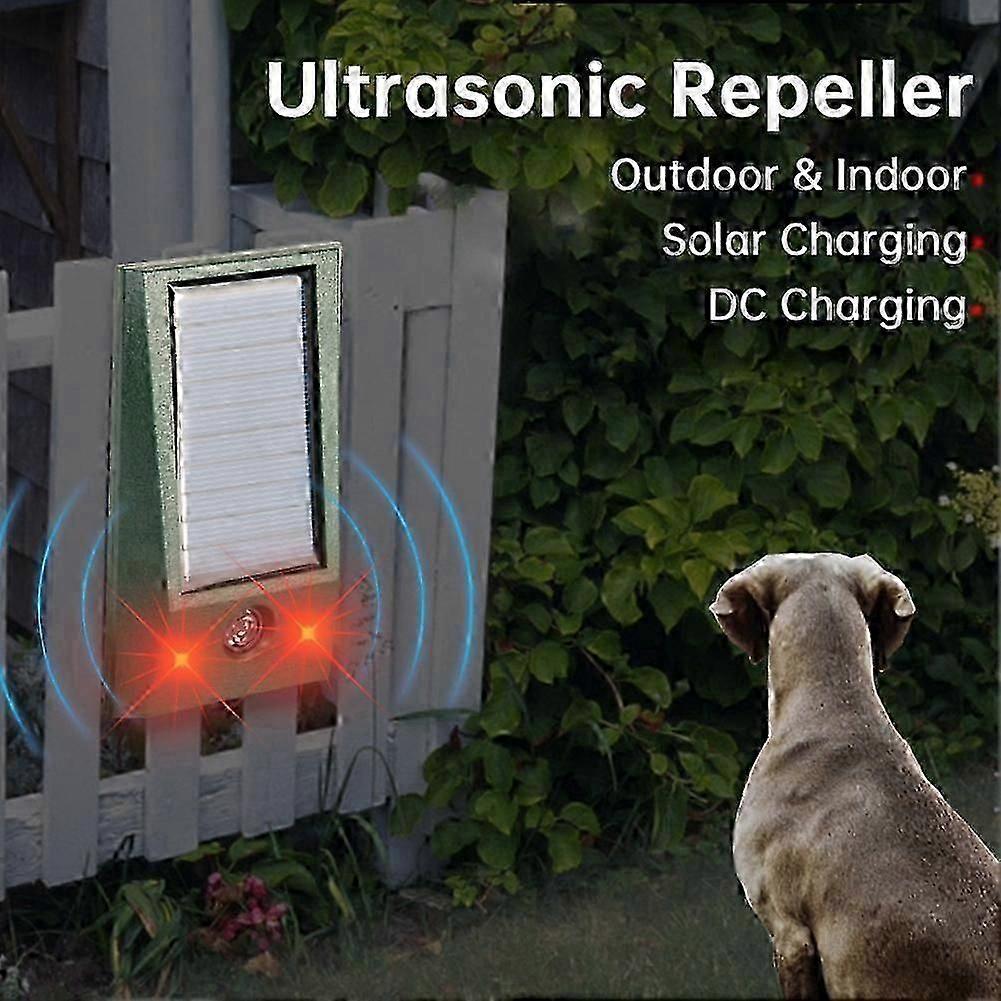 Solarbetriebener Vogelabwehr Ultraschall Elektronischer Taubenvertreiber Ip58 Wasserdicht_vsijd