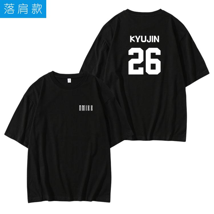 2023 NMIXX Kpop Style Tshirt 100 Cotton Oneck Women Unisex Short Sleeve Stylish Casual Tee