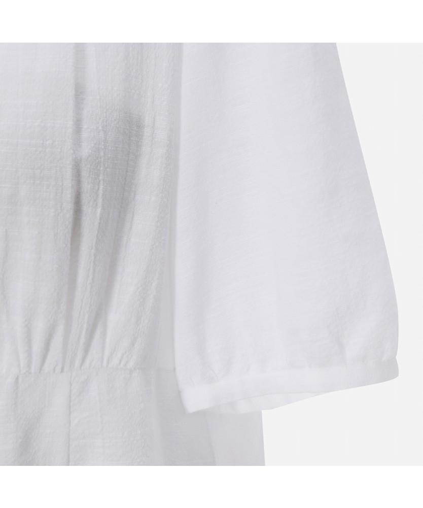 THURSDAY ISLAND Collared Embroidered Blouse_T254Mbl341W