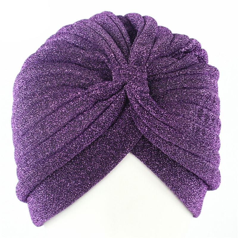 Männer Frauen Dehnbar Weich Indischer Stil Turban Hut Kopftuch Band Mütze