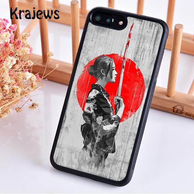 Krajews Japan Samurai Helmet Soft Phone Case Cover For iPhone 17 Air 16 15 14 plus 11 12 13 pro max Plus coque Fundas