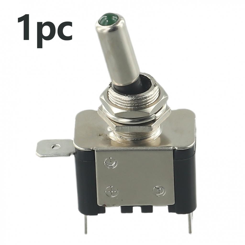 Premium 12V Illuminated On/Off SPST Toggle Switch for Car Boat Race Rally