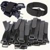 Buckle Hook & Loop Straps: Non-Elastic Multi-Functional Ties for Bicycle, Data Cable, and Storage Solutions
