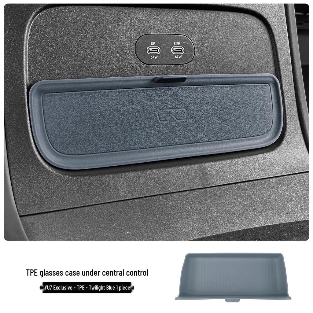 Xiaomi YU7 Car Ceiling Magnetic Sunglasses Holder - Car Interior Accessories