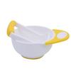 2Pcs/Set Baby Food Mill Bowl Handheld Manual Masher Grinder Feeding Supplies