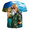 Dragon Ball Goku 3D Print Short Sleeve T-Shirt for Anime Enthusiasts
