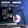 ME6S USB Condenser Microphone with Cantilever Bracket for Gaming, Live Recording, and Streaming.