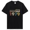 Vintage 1979 Limited Edition Birthday T Shirts Gifts Cotton Summer Tees Tops Graphic T-shirt Clothing Oversized